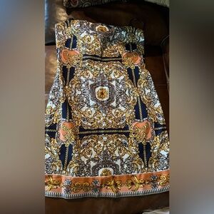 Strapless gorgeous dress new without tags. Size 4.